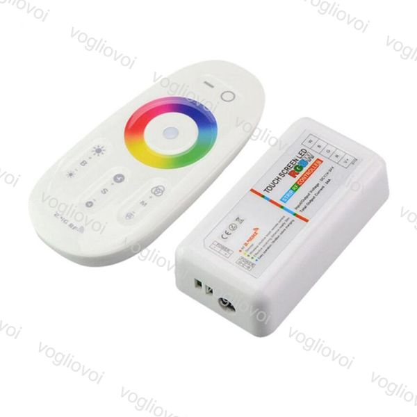 Dimmers Rgb/rgbw Touch 2.4g Wireless Remote Control Dc12-24v 6a 1ch Lighting Accessories Strip For Module Rigid Bar String Dhl