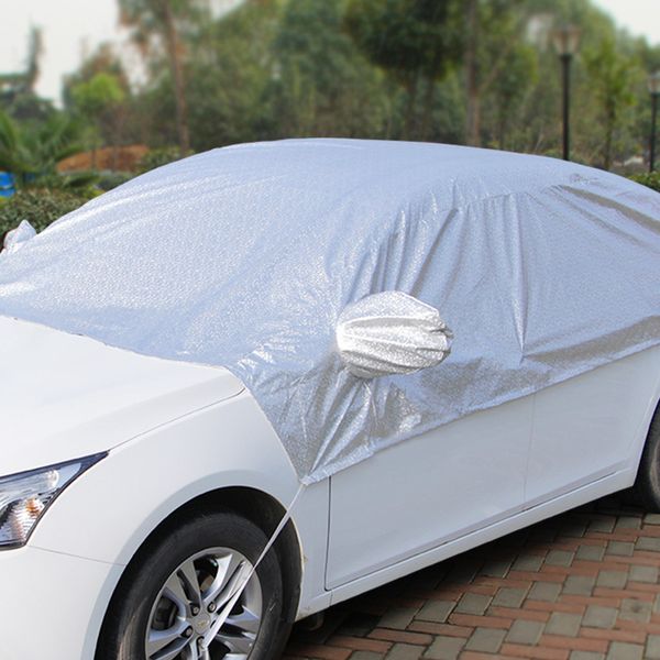 car half cover aluminum film waterproof sunscreen sunshade cover aluminum film car exterior protection block shields
car half cover aluminum film waterproof sunscreen sunshade cover aluminum film car exterior protection block shields