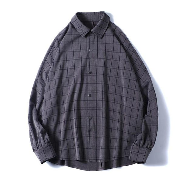 vintage style harajuku casual lapel plaid long sleeve loose male shirt 2018 autumn leisure lattice men french cuff shirts -2xl, White;black
vintage style harajuku casual lapel plaid long sleeve loose male shirt 2018 autumn leisure lattice men french cuff shirts -2xl, White;black