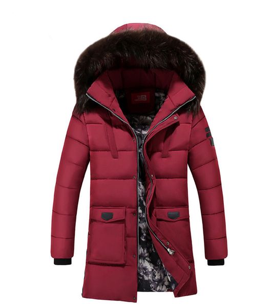 down cotton padded parkas hooded jacket men winter coat real fur collar warm overcoat thick windbreaker big sizes wholesale, Black
down cotton padded parkas hooded jacket men winter coat real fur collar warm overcoat thick windbreaker big sizes wholesale, Black