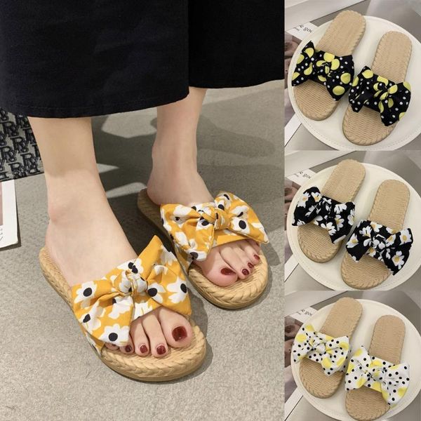shoes women sandals slippers shoes bowknit woven flip flops summer fashion straw woman slides lady casual zapatos de mujer 4.8, Black
shoes women sandals slippers shoes bowknit woven flip flops summer fashion straw woman slides lady casual zapatos de mujer 4.8, Black