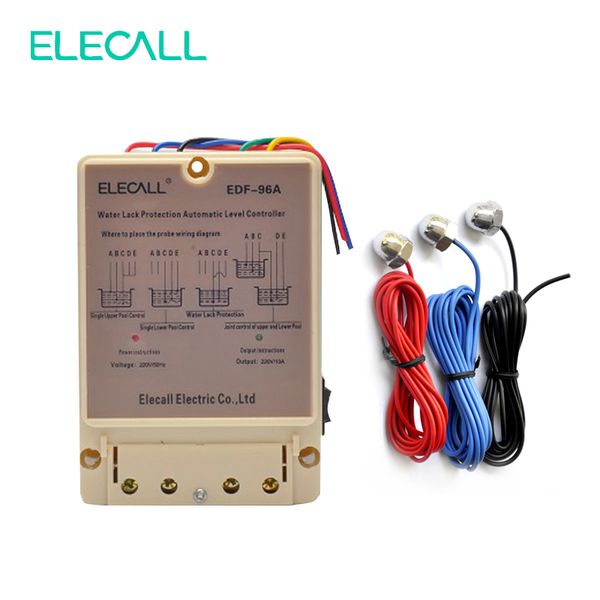 elecall edf-96a автоматический регулятор уровня воды 10a 220v электронный датчик обнаружения уровня жидкости датчик насоса
elecall edf-96a автоматический регулятор уровня воды 10a 220v электронный датчик обнаружения уровня жидкости датчик насоса