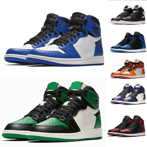 2019 1S OG Bred Toe Banned Game Royal Mens Basketball Shoes 1 Shattered Backboard Shadow Man Designer Sneakers trainers Size 5.5-13
2019 1S OG Bred Toe Banned Game Royal Mens Basketball Shoes 1 Shattered Backboard Shadow Man Designer Sneakers trainers Size 5.5-13