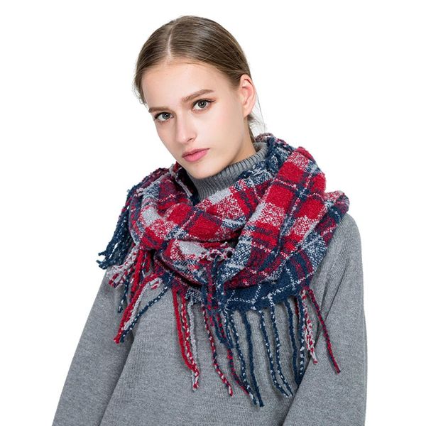 wholesale women grid tassel scarf elegant comfortable warm autumn winter shawl neckerchief
wholesale women grid tassel scarf elegant comfortable warm autumn winter shawl neckerchief