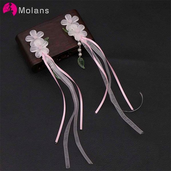 molans 2 pc/set ancient fashion flower tassels hair accessories for girls fabric floral leaves pearl silk ribbons hairpins
molans 2 pc/set ancient fashion flower tassels hair accessories for girls fabric floral leaves pearl silk ribbons hairpins