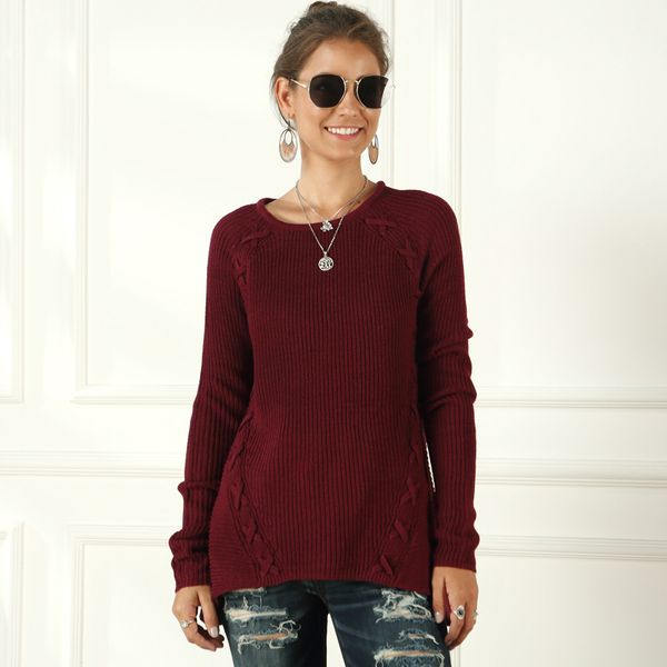 women's sweaters knitted sweater 2021 spring autumn ladies irregular ribbon stringing female knitting pullover jumpers, White;black
women's sweaters knitted sweater 2021 spring autumn ladies irregular ribbon stringing female knitting pullover jumpers, White;black