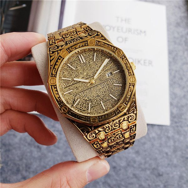 2020 luxury mens watch engraved royal designer watches stainless steel quartz movement brand new male sport wristwatch clock, Slivery;brown
2020 luxury mens watch engraved royal designer watches stainless steel quartz movement brand new male sport wristwatch clock, Slivery;brown