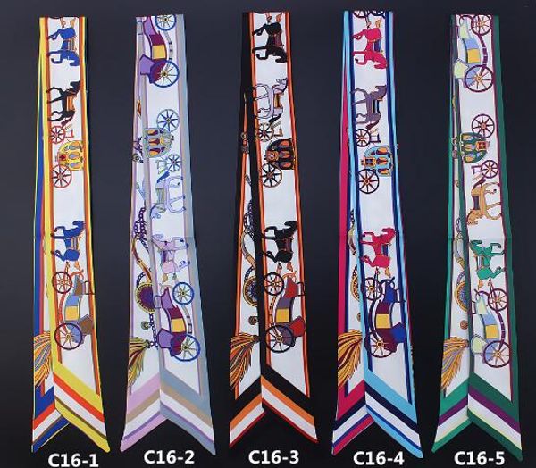 new summer women's twill imitation silk scarf women's hundred variations tied bag handle ribbon shawl scarf, Blue;gray
new summer women's twill imitation silk scarf women's hundred variations tied bag handle ribbon shawl scarf, Blue;gray