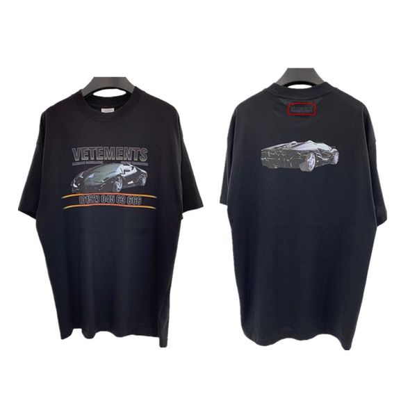 2019 Вышивка Car Vetements Футболки Мужчины Женщины 1v: 1 Высококачественные Футболки Vetement
2019 Вышивка Car Vetements Футболки Мужчины Женщины 1v: 1 Высококачественные Футболки Vetement