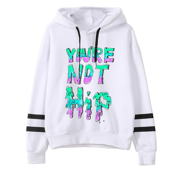 2019 spring autumn women you are not hip print hoodies kawaii harajuku female long sleeve hooded casual print sweatshirts, Black
2019 spring autumn women you are not hip print hoodies kawaii harajuku female long sleeve hooded casual print sweatshirts, Black