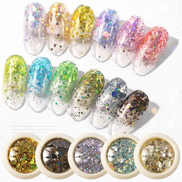 6 color/set nail art glitter powder uv gel acrylic nail sequins powder shiny effect manicure art set nails accessories 2020, Silver;gold
6 color/set nail art glitter powder uv gel acrylic nail sequins powder shiny effect manicure art set nails accessories 2020, Silver;gold
