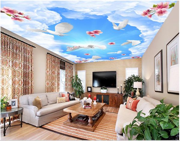 3d ceiling murals wallpaper custom p blue sky and white clouds sky dove flowers decor living room 3d wall murals wallpaper for walls 3 d
3d ceiling murals wallpaper custom p blue sky and white clouds sky dove flowers decor living room 3d wall murals wallpaper for walls 3 d