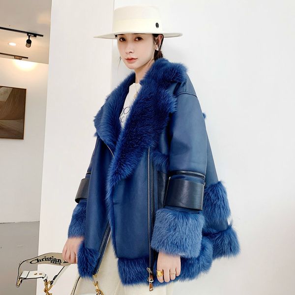 natural real fur coat female genuine leather jacket winter fur sheepskin coat women clothes 2020 double-faced zt4139, Black
natural real fur coat female genuine leather jacket winter fur sheepskin coat women clothes 2020 double-faced zt4139, Black