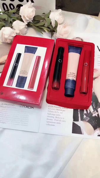 Famous Brand Make Up Set Matte Liquid Lipstick Lip Gloss Face Fabric Second Skin Fundation Makeup 3 in 1 Cosmetice Set
Famous Brand Make Up Set Matte Liquid Lipstick Lip Gloss Face Fabric Second Skin Fundation Makeup 3 in 1 Cosmetice Set