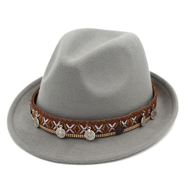 men women elegant gangster cap new fashion jazz fedora stiff brim party solid wool spring summer beach trilby hats, Blue;gray
men women elegant gangster cap new fashion jazz fedora stiff brim party solid wool spring summer beach trilby hats, Blue;gray