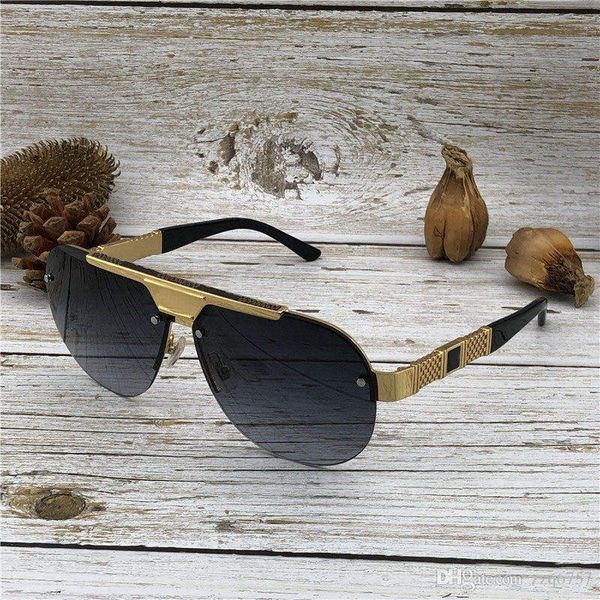 men designer sunglasses classic style pilot metal frame 81061 uv400 protection outdoor eyewear with original box, White;black
men designer sunglasses classic style pilot metal frame 81061 uv400 protection outdoor eyewear with original box, White;black