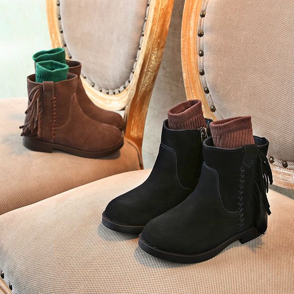winter boots for girls leather shoes fashion tassel warm toddler girl boots flat kids snow short size 26-37 sx230, Black;grey
winter boots for girls leather shoes fashion tassel warm toddler girl boots flat kids snow short size 26-37 sx230, Black;grey