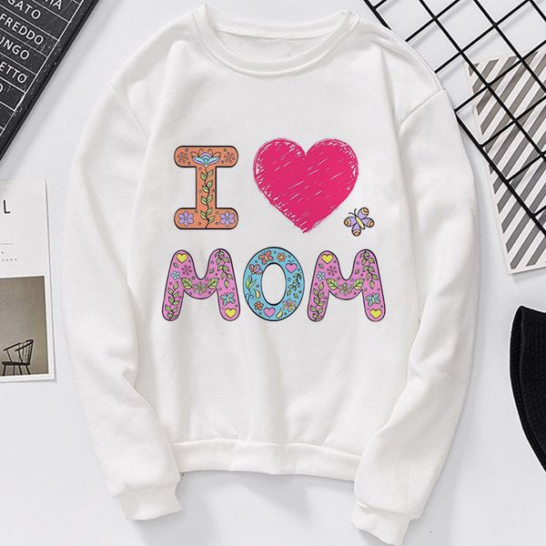 2020 new autum i iove mom pattern print sweatshirt vogue casual neck loose hoodies simple cozy harajuku loose style hoodie, Black
2020 new autum i iove mom pattern print sweatshirt vogue casual neck loose hoodies simple cozy harajuku loose style hoodie, Black