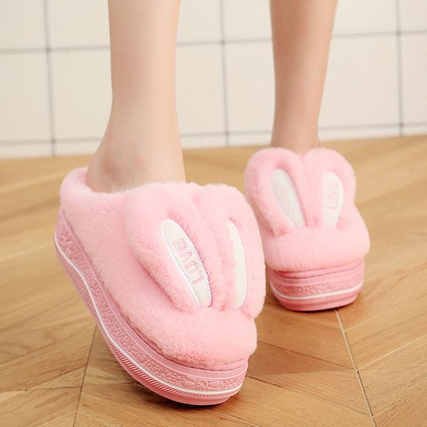 ladies winter slippers cute warm short plush women home slippers platform girls shoes 2020 new arrival, Black
ladies winter slippers cute warm short plush women home slippers platform girls shoes 2020 new arrival, Black