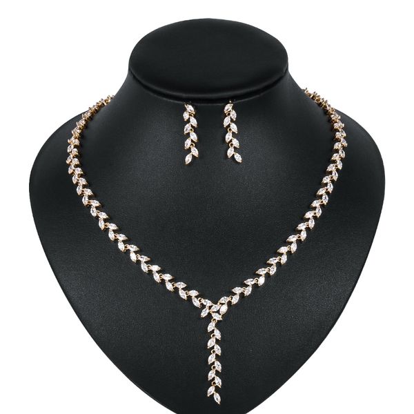 weimanjingdian new arrival elegant marquise cubic zirconia cz crystal necklace and earring wedding jewelry set, Slivery;golden
weimanjingdian new arrival elegant marquise cubic zirconia cz crystal necklace and earring wedding jewelry set, Slivery;golden