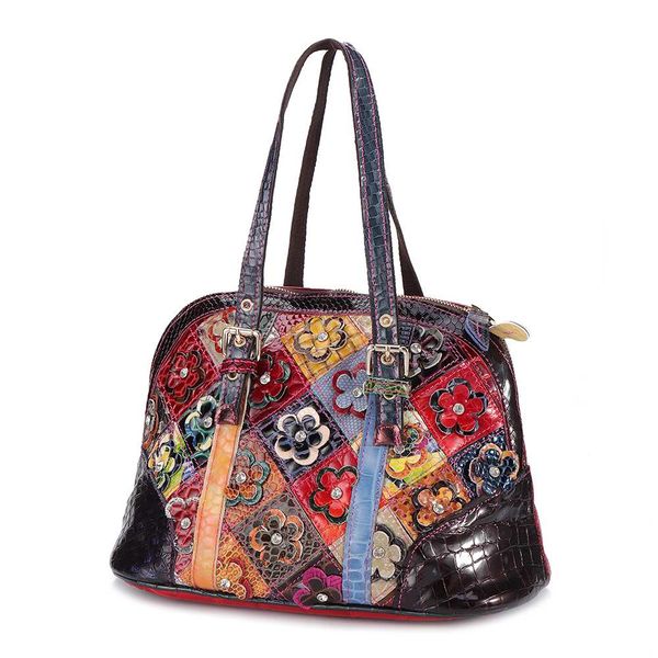 aequeen patchwork genuine leather handbags ladies flower totes crossbody bags women luxury shoulder bags bolso 2019 random color
aequeen patchwork genuine leather handbags ladies flower totes crossbody bags women luxury shoulder bags bolso 2019 random color