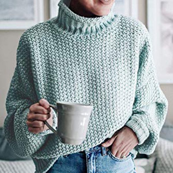 women's autumn and winter sweater loose turtleneck pullover sweater solid color long sleeve casual 2019, White;black
women's autumn and winter sweater loose turtleneck pullover sweater solid color long sleeve casual 2019, White;black
