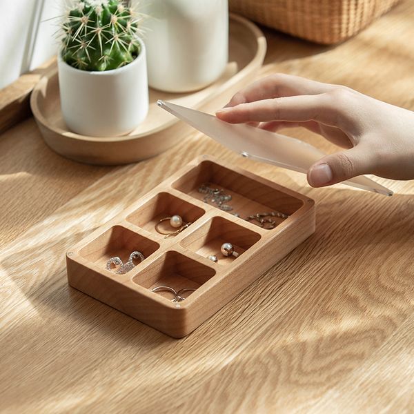 nordic wooden jewelry compartment storage small box modern minimalist home solid wood earrings bracelet watch storage box gift
nordic wooden jewelry compartment storage small box modern minimalist home solid wood earrings bracelet watch storage box gift