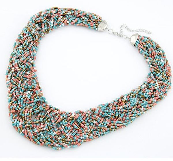 ahmed jewelry fashion bohemia 5 colors temperament candy beads statement necklace for woman new pendants choker necklaces 35, Golden;silver
ahmed jewelry fashion bohemia 5 colors temperament candy beads statement necklace for woman new pendants choker necklaces 35, Golden;silver
