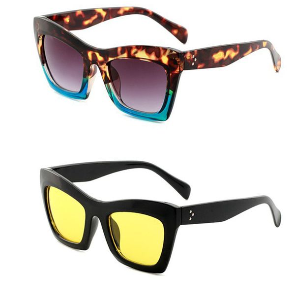 

2019 мода марка дизайнер очки женщин классические круглые солнцезащитные очки 100% уф-защита очки очки очки 10 цветов nice face, White;black