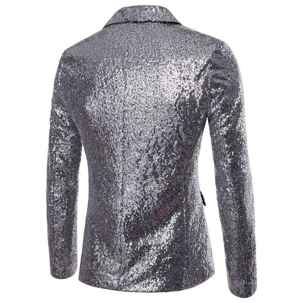 charm men's casual one button fit suit coat jacket sequin party nightclub blazer wedding party suit jacket stage singers clothes, White;black
charm men's casual one button fit suit coat jacket sequin party nightclub blazer wedding party suit jacket stage singers clothes, White;black