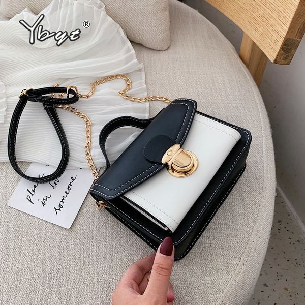 ybyt 2020 new women's handbag panelled pu leather women bag chain ladies shoulder crossbody messenger bag bolsos mujer
ybyt 2020 new women's handbag panelled pu leather women bag chain ladies shoulder crossbody messenger bag bolsos mujer