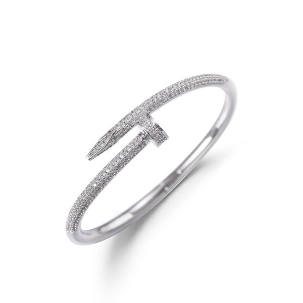 crossborder ecommerce euroamerican 18k goldplated classic microinlaid nail bracelet with full drill ring factory wholesale, Golden;silver
crossborder ecommerce euroamerican 18k goldplated classic microinlaid nail bracelet with full drill ring factory wholesale, Golden;silver