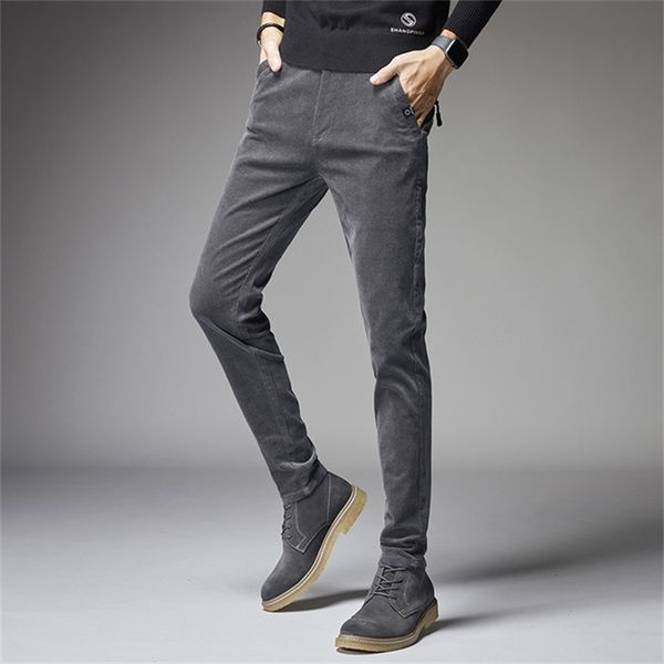 men's pants 2021 autumn and winter corduroy casual slim youth multicolor little pencil, Black
men's pants 2021 autumn and winter corduroy casual slim youth multicolor little pencil, Black