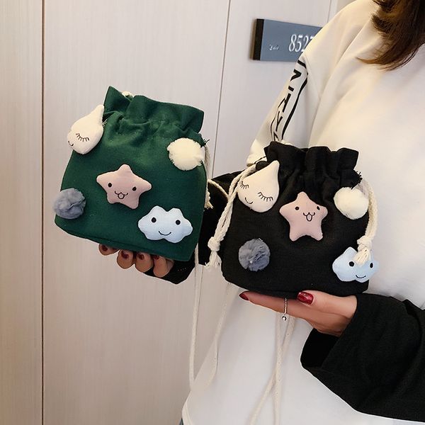 2020 new large capacity cute canvas bucket bag fashion japanese soft cute shoulder messenger bag
2020 new large capacity cute canvas bucket bag fashion japanese soft cute shoulder messenger bag