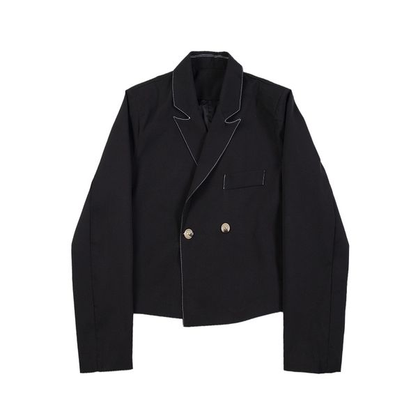 men loose casual short style suit jacket male vintage fashion hip hop japan streetwear gothic blazer suit coat outerwear, White;black
men loose casual short style suit jacket male vintage fashion hip hop japan streetwear gothic blazer suit coat outerwear, White;black
