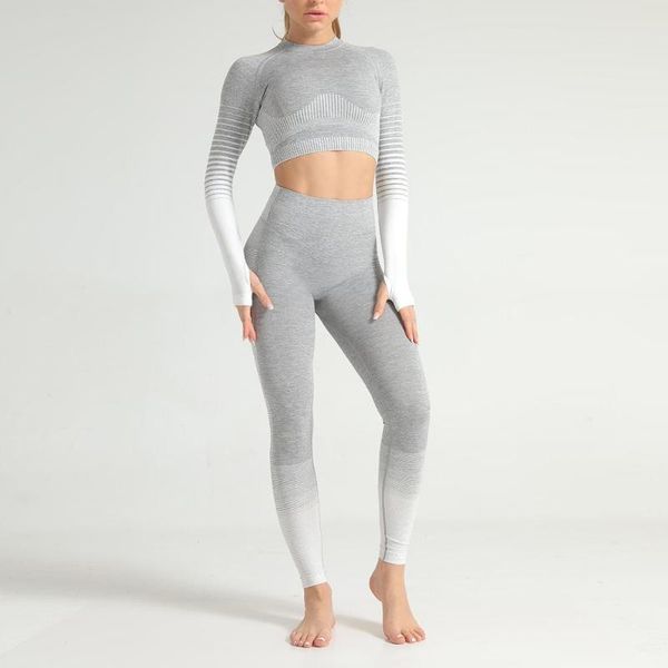 fintess set gym leggings with long sleeve shirt sports long sleeve fitness sets workout sports running thin yoga sets
fintess set gym leggings with long sleeve shirt sports long sleeve fitness sets workout sports running thin yoga sets