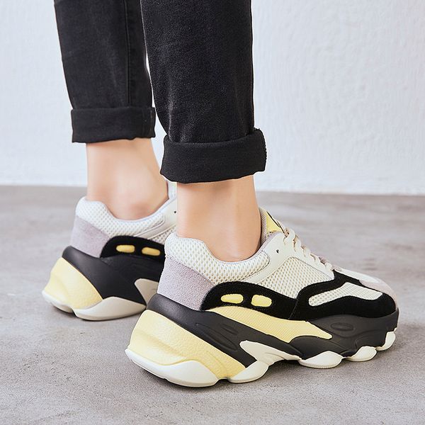 lightweight breathable slim travel sneaker wearable fashion increased wild 9s ladies tenis shoes krasovki accessories supplies, Black
lightweight breathable slim travel sneaker wearable fashion increased wild 9s ladies tenis shoes krasovki accessories supplies, Black