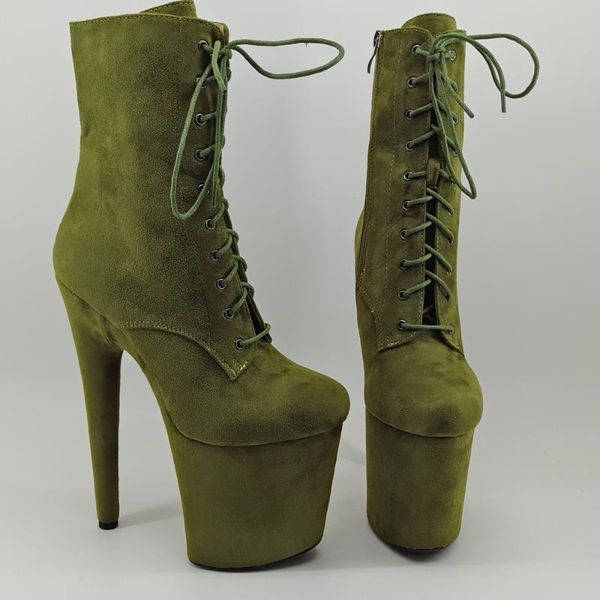 leecabe 20cm/8inches green suede pole dance shoes high heel platform boots closed toe pole dance boot
leecabe 20cm/8inches green suede pole dance shoes high heel platform boots closed toe pole dance boot