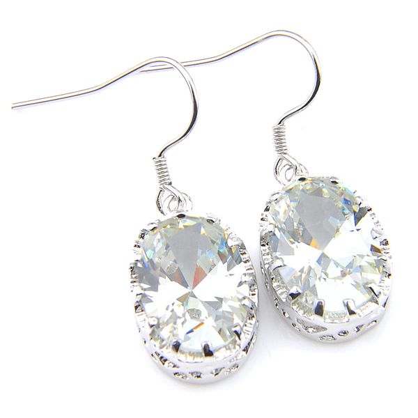 luckyshine fashion oval white z hook drop earring 925 silver bride jewelry for women 1" inch
luckyshine fashion oval white z hook drop earring 925 silver bride jewelry for women 1" inch