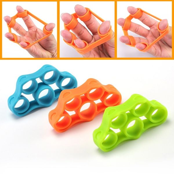 silicone finger gripper strength trainer resistance band hand grip wrist yoga stretcher finger expander exercise
silicone finger gripper strength trainer resistance band hand grip wrist yoga stretcher finger expander exercise