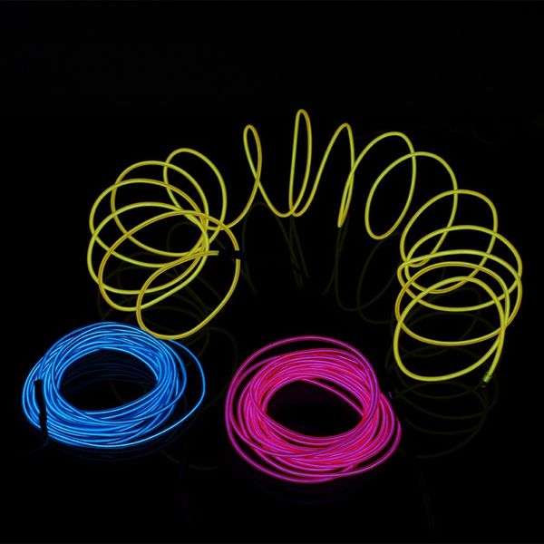 el wire led strip waterproof lights glowing line rope tube neon lamps cable+battery controller for party car decoration
el wire led strip waterproof lights glowing line rope tube neon lamps cable+battery controller for party car decoration