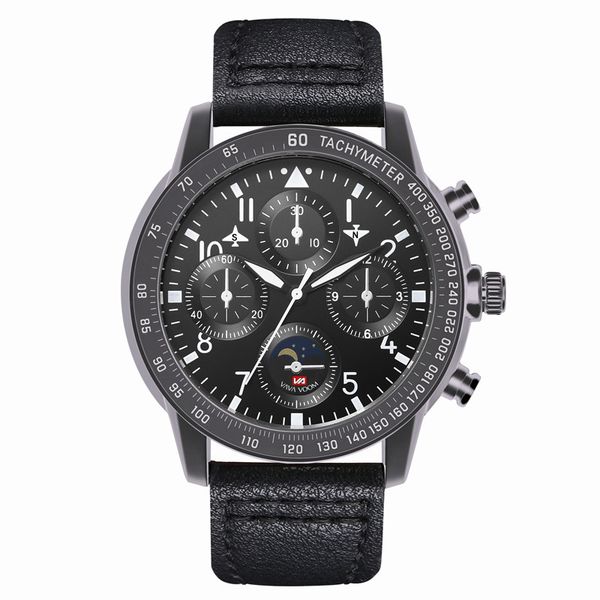 big pilot men watch waterproof flying design 4second hand watch men leather band quartz movement wristwatch relogio masculino, Slivery;brown
big pilot men watch waterproof flying design 4second hand watch men leather band quartz movement wristwatch relogio masculino, Slivery;brown