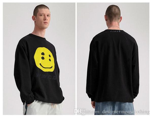 smile face printed wwcd mens tshirts rapper fashion round neck long sleeve mens mens causal tees, White;black
smile face printed wwcd mens tshirts rapper fashion round neck long sleeve mens mens causal tees, White;black
