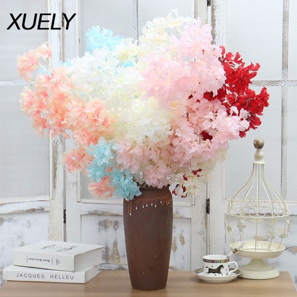 100cm fake cherry blossom flower branch begonia sakura tree stem for event diy wedding tree decor artificial decorative flowers
100cm fake cherry blossom flower branch begonia sakura tree stem for event diy wedding tree decor artificial decorative flowers