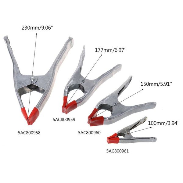 4"/6''/7''/9'' metal spring clamp for type a grip clip for woodworking diy craft repair hand tool
4"/6''/7''/9'' metal spring clamp for type a grip clip for woodworking diy craft repair hand tool
