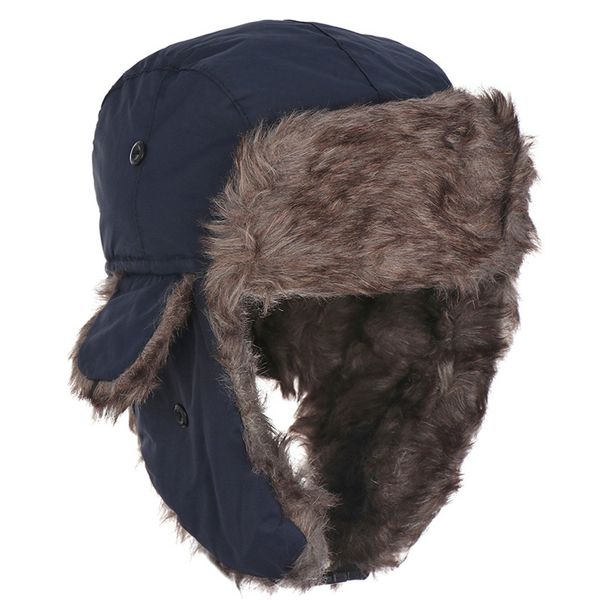 1pcs men pilot trapper cap winter warm earflap russian ski snow hat faux rabbit fur bomber sports hats men gifts dropshi, Blue;gray
1pcs men pilot trapper cap winter warm earflap russian ski snow hat faux rabbit fur bomber sports hats men gifts dropshi, Blue;gray