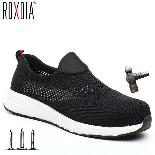roxdia brand summer lightweight steel toecap men women work & safety boots breathable male female shoes plus size 36-45 rxm120, Black
roxdia brand summer lightweight steel toecap men women work & safety boots breathable male female shoes plus size 36-45 rxm120, Black