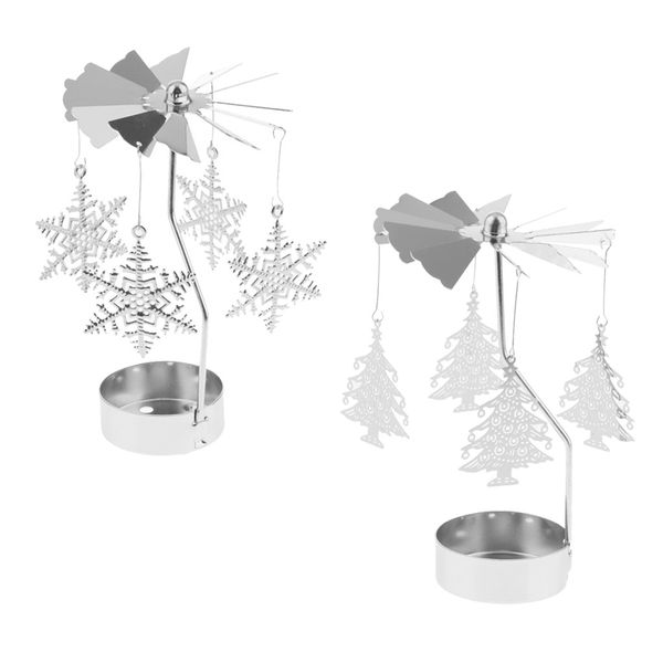 2x rotating candle holder metal candle flower vase decoration in home gift for birthday
2x rotating candle holder metal candle flower vase decoration in home gift for birthday