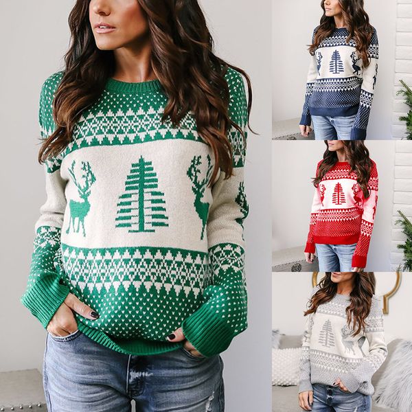 loozykit 2019 patterns reindeer christmas sweater pullover sweaters, White;black
loozykit 2019 patterns reindeer christmas sweater pullover sweaters, White;black