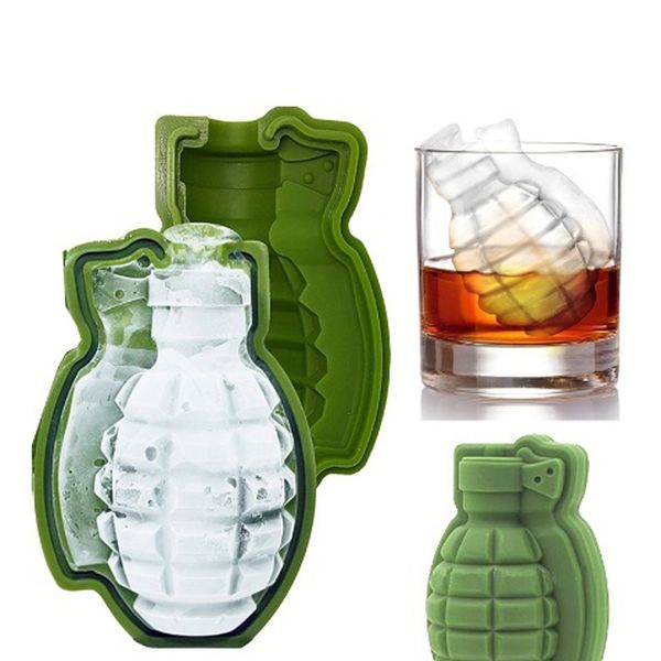 grenade shape 3d ice cube mold maker silicone trays tool
grenade shape 3d ice cube mold maker silicone trays tool